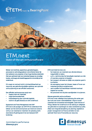 ETM.next overview