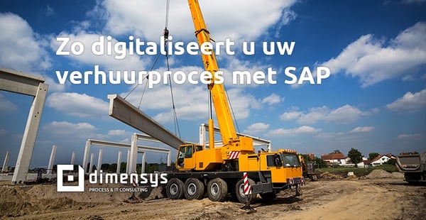 Blog: Zo digitaliseert u uw verhuurproces met SAP