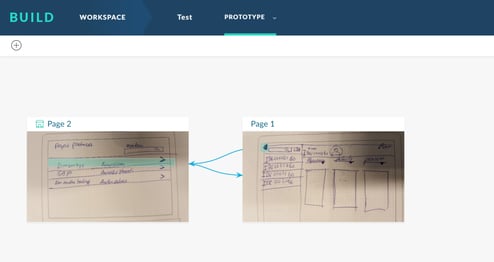 Example Prototyping in SAP Build