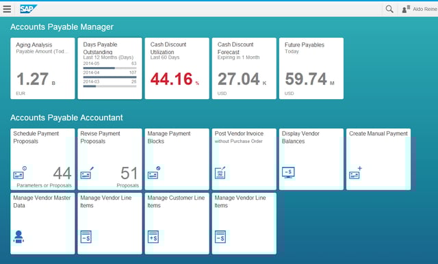 SAP Fiori for Accounts Payable