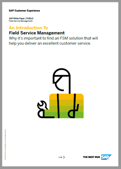 SAP Whitepaper An introduction to Field Service Management